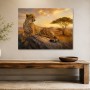 Eleganter Gepard bei Sonnenuntergang, Leinwand oder Fine Art Print