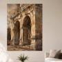 Antikes Tor in warmem Licht, Wandbild oder Fine Art Print
