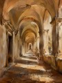 Historischer Arkadengang als Wandbild oder Kunstdruck