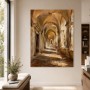 Historischer Arkadengang als Wandbild oder Kunstdruck