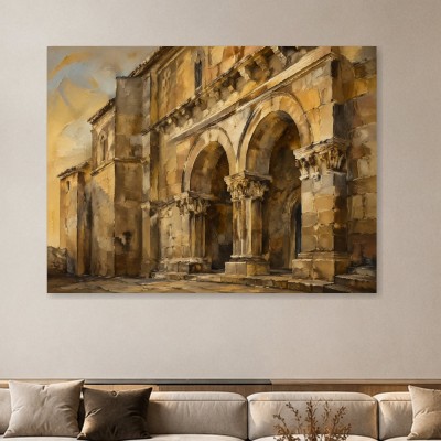 Antikes Architektur Motiv als Kunstdruck oder Leinwand