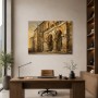 Antikes Architektur Motiv als Kunstdruck oder Leinwand