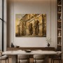 Antikes Architektur Motiv als Kunstdruck oder Leinwand
