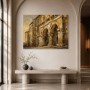 Antikes Architektur Motiv als Kunstdruck oder Leinwand