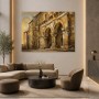 Antikes Architektur Motiv als Kunstdruck oder Leinwand