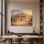 Elegantes Architektur Wandbild oder Fine Art Print mit klassischer Fassade