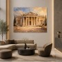 Elegantes Architektur Wandbild oder Fine Art Print mit klassischer Fassade