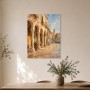 Mediterrane Arkaden im Licht, Wandbild oder Leinwandbild