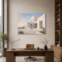 Mediterrane Architektur als Modernes Wandbild oder Acrylbild