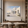 Mediterrane Architektur als Modernes Wandbild oder Acrylbild