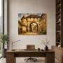 Malerisches Stadttor als Leinwandbild oder Kunstdruck