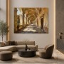 Historischer Arkadengang als Wandbild oder Fine Art Print