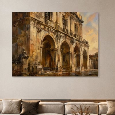 Historische Architektur als Leinwandbild oder Fine Art Print