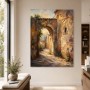 Altstadtbogen im warmen Licht, Leinwand oder Fine Art Print