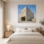 Architektonische Ruhe als Leinwand oder Acrylbild
