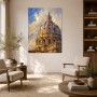 Domkuppel im Licht als Wandbild oder Kunstdruck