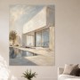 Modernes Wandbild oder Fine Art Print mit minimalistischem Architekturmotiv