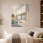 Modernes Wandbild oder Fine Art Print mit minimalistischem Architekturmotiv