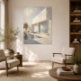 Modernes Wandbild oder Fine Art Print mit minimalistischem Architekturmotiv
