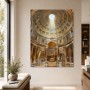 Römische Kuppelarchitektur als Wandbild oder Kunstdruck