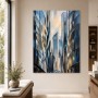 Modernes Wandbild oder Acrylbild mit urbaner Skyline