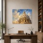 Dramatische Kuppel im Licht, Wandbild oder Kunstdruck