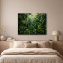 Tropische Blattlandschaft als Leinwand oder Poster