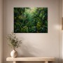 Tropische Blattlandschaft als Leinwand oder Poster