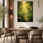 Tropisches Licht im Dschungel, Leinwandbild oder Kunstdruck