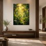 Tropisches Licht im Dschungel, Leinwandbild oder Kunstdruck