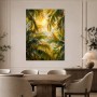 Tropisches Palmenmotiv als Kunstwerk oder Leinwandbild