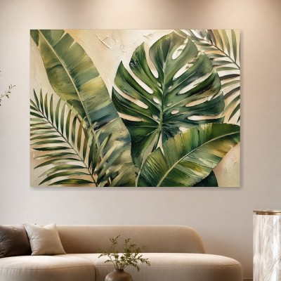 Tropische Blätter als Leinwandbild oder Poster für moderne Räume