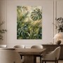 Tropisches Blattspiel als Wandbild oder Kunstdruck