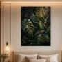 Tropische Blätterlandschaft als Leinwand oder Kunstdruck