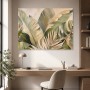 Exotische Blätter als Kunstdruck oder Wandbild mit sanfter Naturwirkung