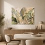 Exotische Blätter als Kunstdruck oder Wandbild mit sanfter Naturwirkung