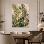 Tropische Blattstruktur als Wandbild oder Fine Art Print
