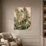 Tropische Blattstruktur als Wandbild oder Fine Art Print