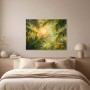 Tropische Palmblätter als Wandbild oder Leinwandbild mit sonniger Leichtigkeit