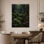 Tropischer Dschungel Kunstdruck oder Leinwand mit üppigem Farnwerk