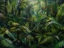 Tropische Blätter und Farn, Leinwand oder Fine Art Print