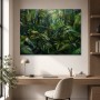 Tropische Blätter und Farn, Leinwand oder Fine Art Print