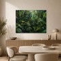 Tropische Blätter und Farn, Leinwand oder Fine Art Print