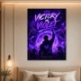Victory in Violet als Poster oder Canvas Print für Gaming-Wände