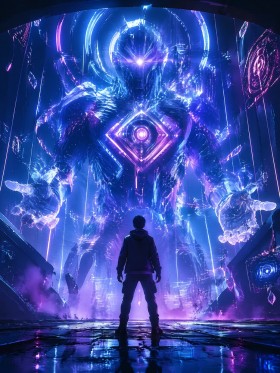 Mystisches Portal als Wandbild oder Fine Art Print