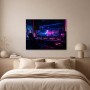 Futuristische Weltraumlandschaft als Acrylbild oder Poster für Gaming-Räume