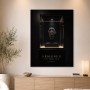 Luxuriöse Uhr im Schaukasten als Acrylbild oder Fine Art Print