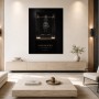 Luxuriöse Uhr im Schaukasten als Acrylbild oder Fine Art Print