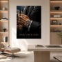 Luxuriöses Modernes Wandbild oder Poster mit stilvollem Time-Motiv