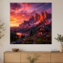 Alpine Sonnenuntergang als Wandbild oder Fine Art Print